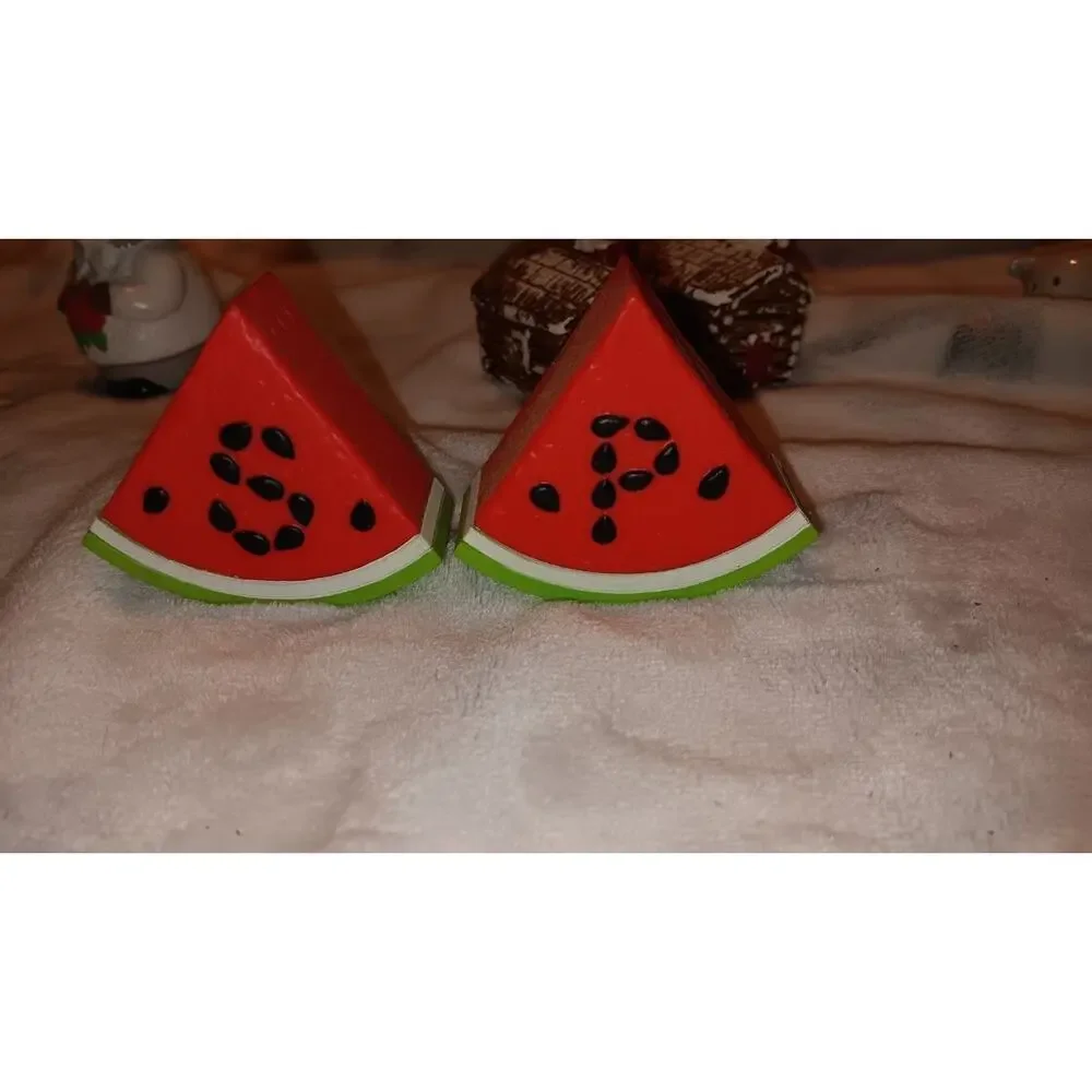 Vintage Avon Watermelon Slices Salt & Pepper Shakers